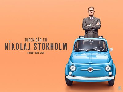 TUREN GÅR TIL NIKOLAJ STOKHOLM - Nikolaj Stokholm på Bygningen i Køge den 26. januar 2021 kl. 19 & 21.30. Hele Danmarks Stokkefar er tilbage med et nyt show.
