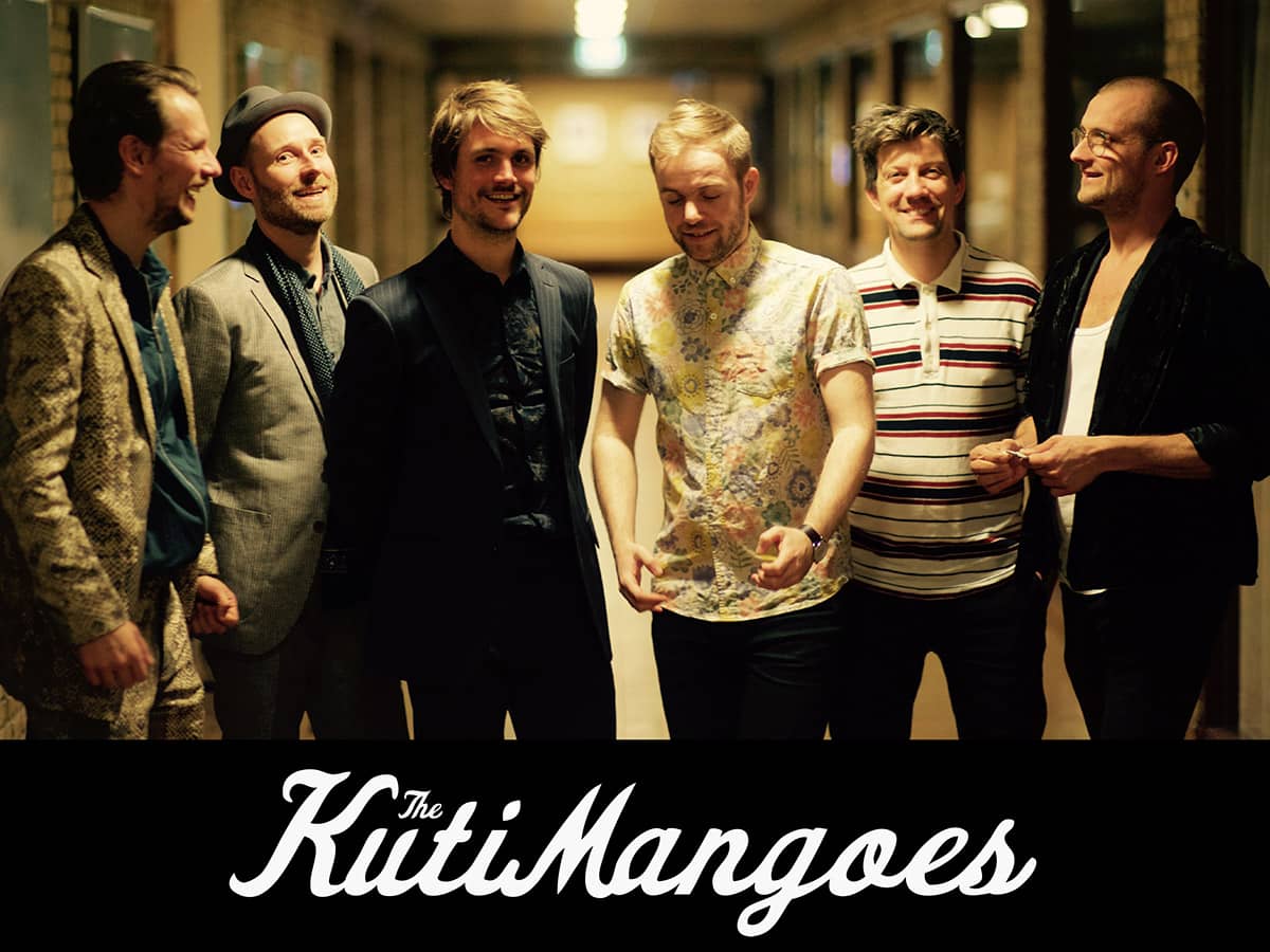 The KutiMangoes spiller et mix af afrobeat og jazz på Musikforeningen Bygningen i Køge den 28. januar 2022 kl. 20.00