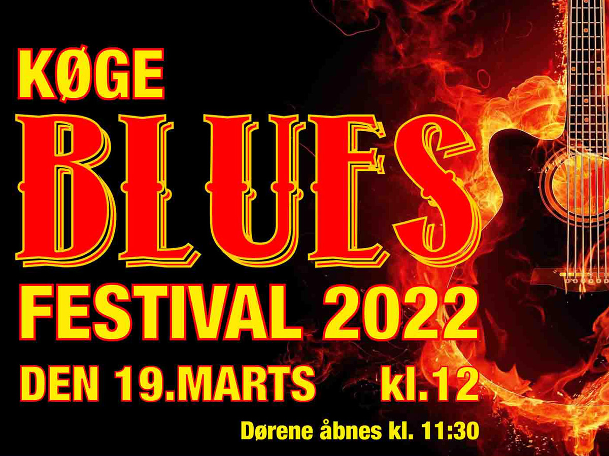 Køge Blues Festival 2022 på Musikforeningen Bygningen i Køge