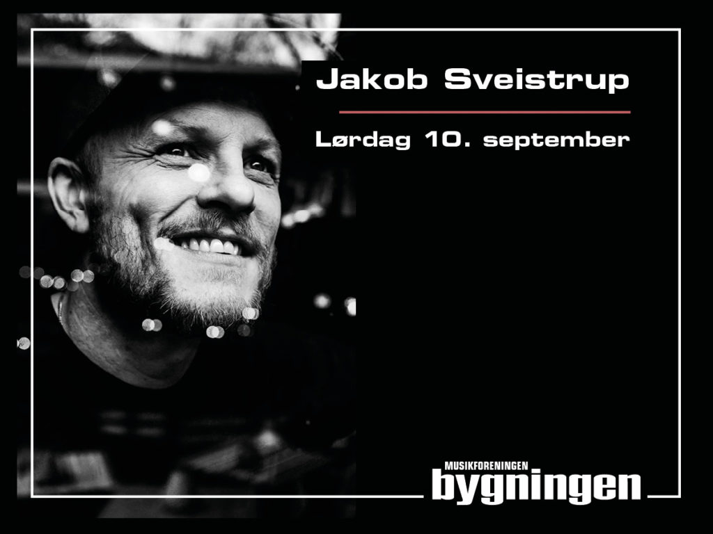 Jakob Sveistrup med band i Musikforeningen Bygningen 10. september 2022 - Alle går derfra med en ”wow”- oplevelse.