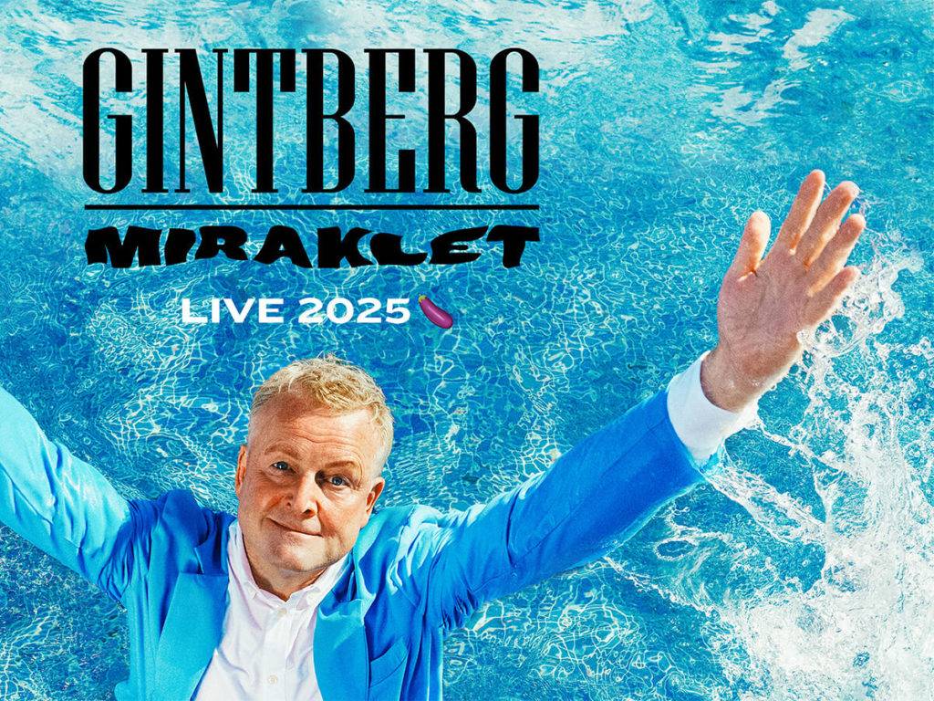 JAN GINTBERG: “MIRAKLET” på Teaterbygningen i Køge fredag den 19. september kl. 19.00