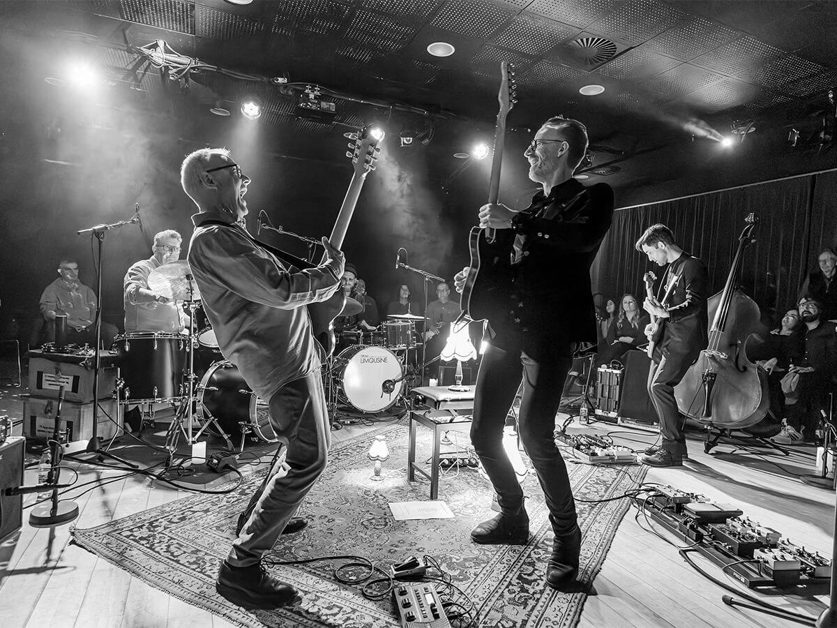 Uffe Steen Trio & Vestbo Trio på Teaterbygningen i Køge lørdag den 12. september 2026 kl. 20.00. En medrivende og groovy koncertoplevelse.